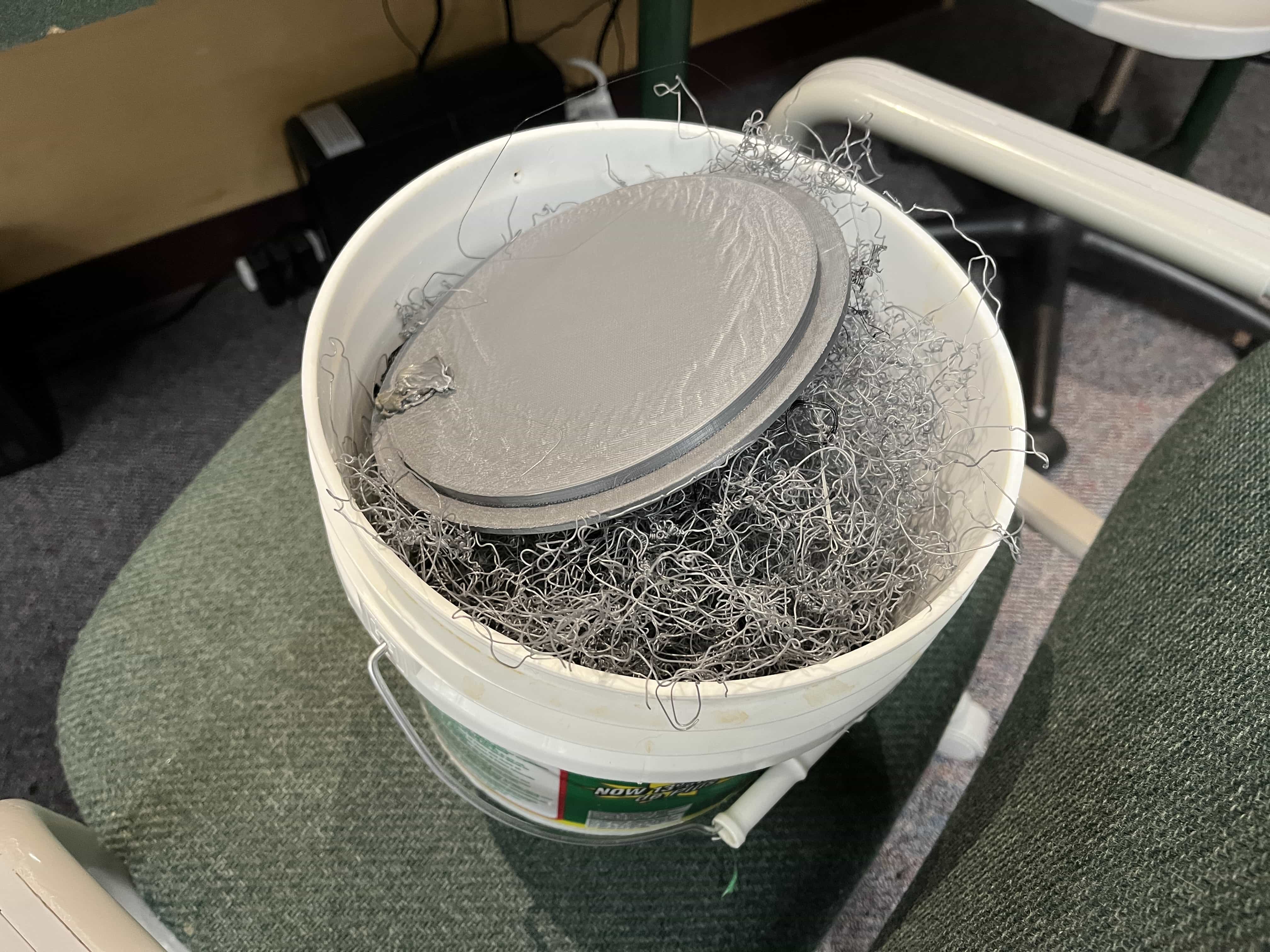 Horribly failed 3D print